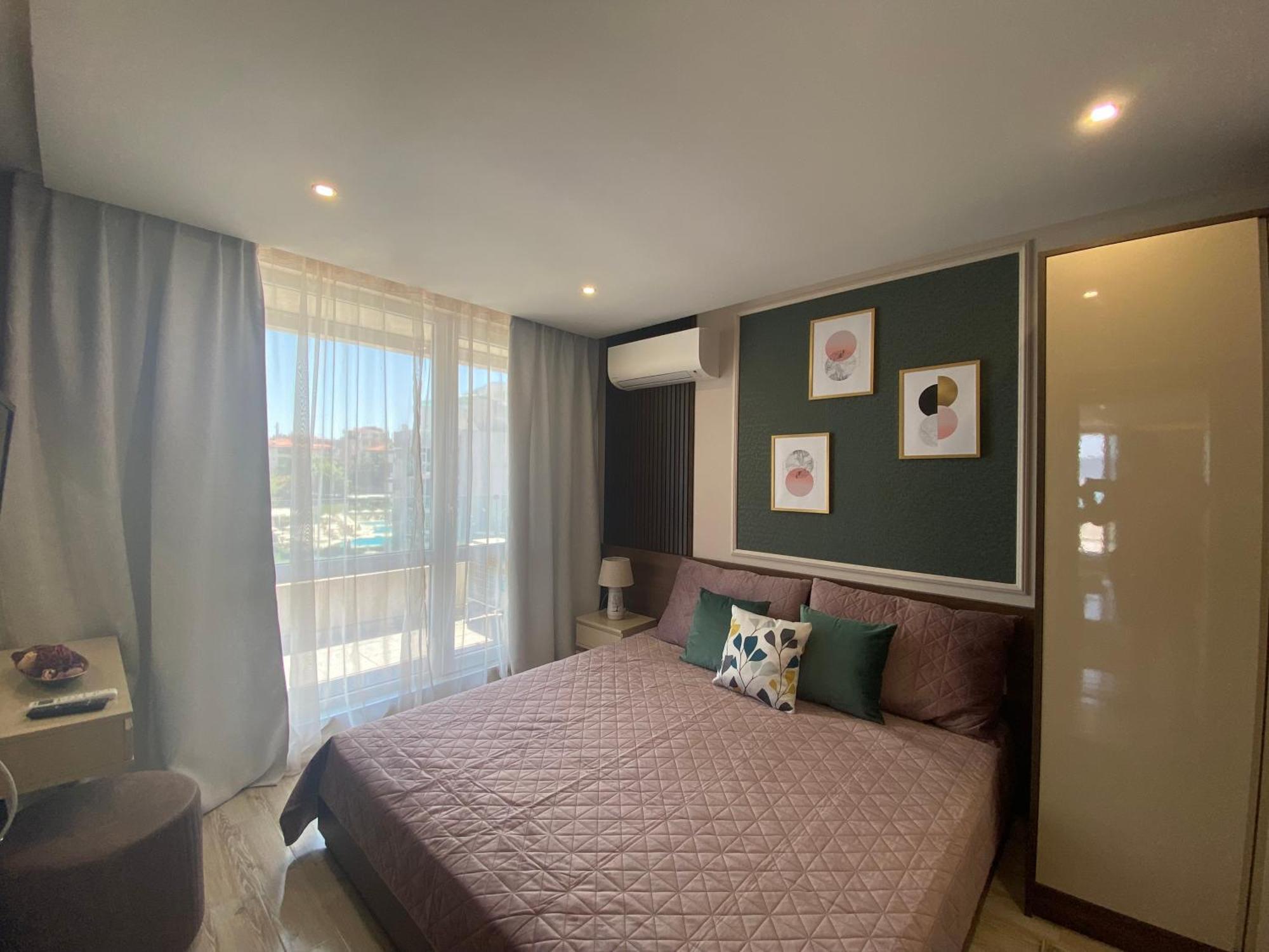 Paradiso 'В' 607 Large Luxury Apartment Nesebar Exteriör bild