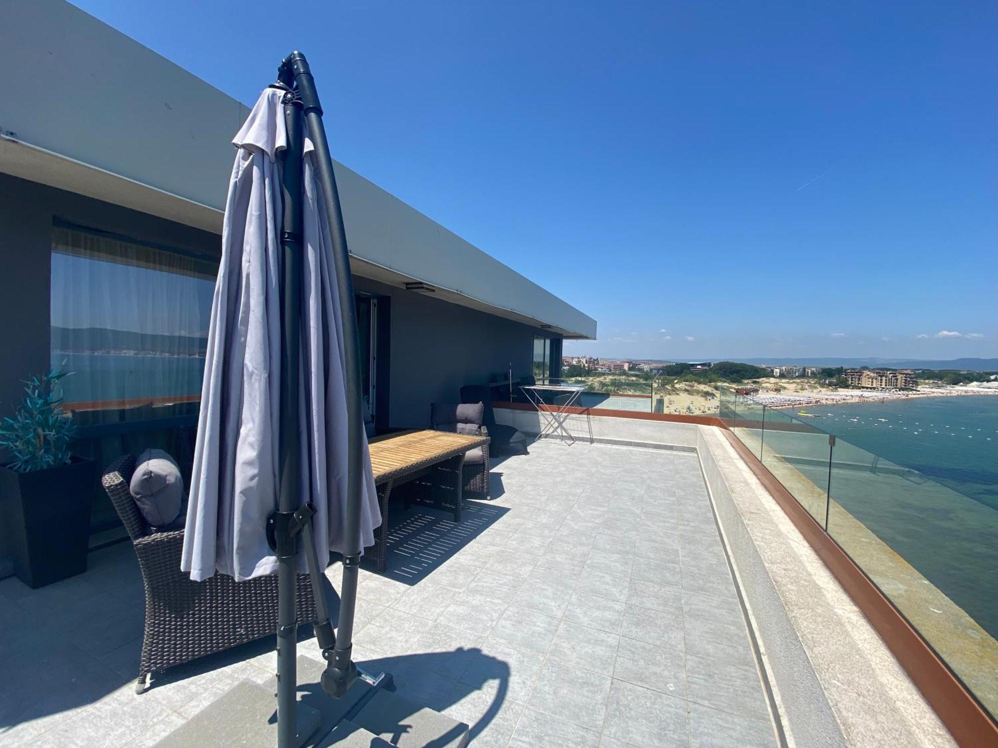 Paradiso 'В' 607 Large Luxury Apartment Nesebar Exteriör bild