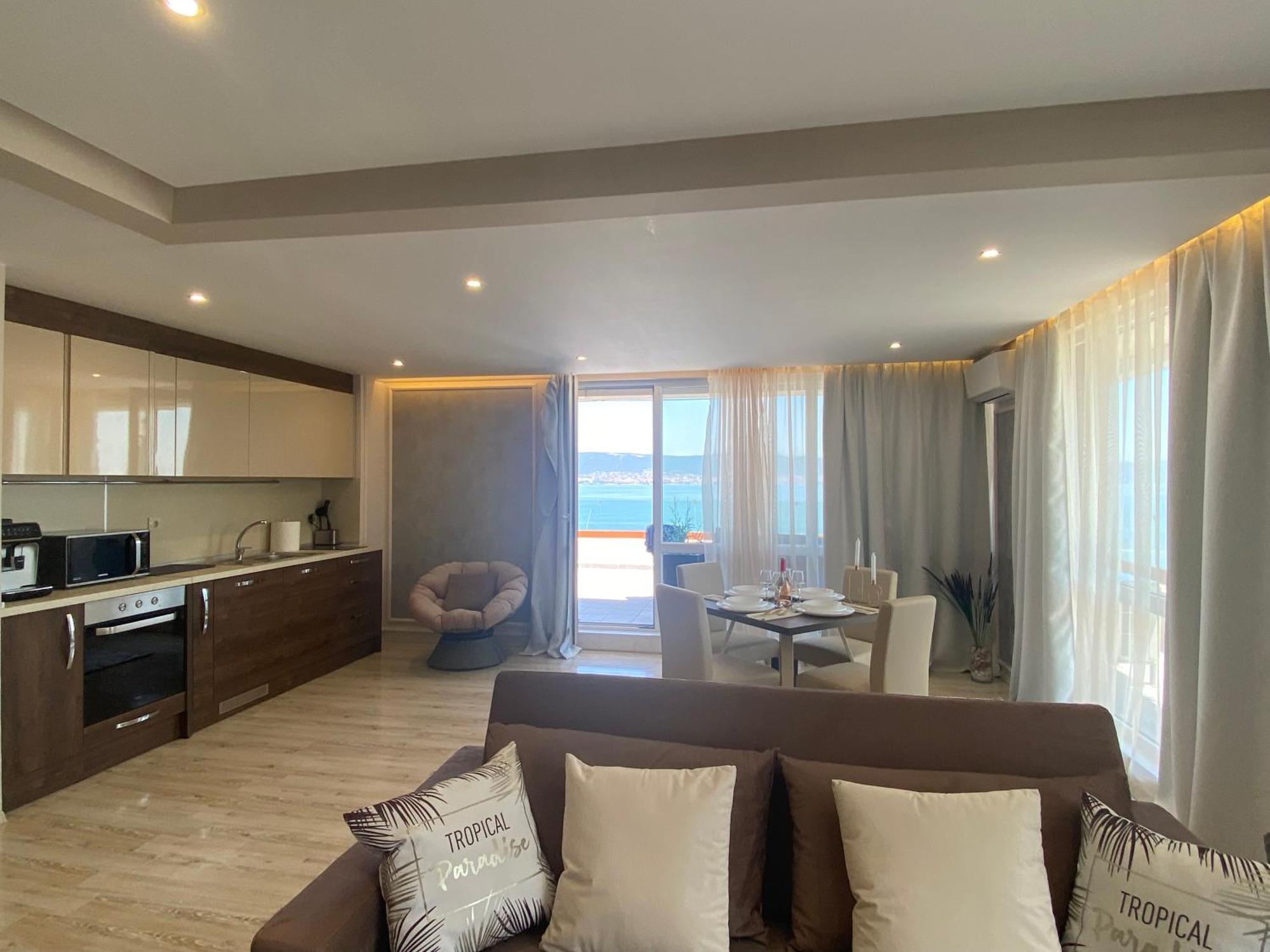 Paradiso 'В' 607 Large Luxury Apartment Nesebar Exteriör bild